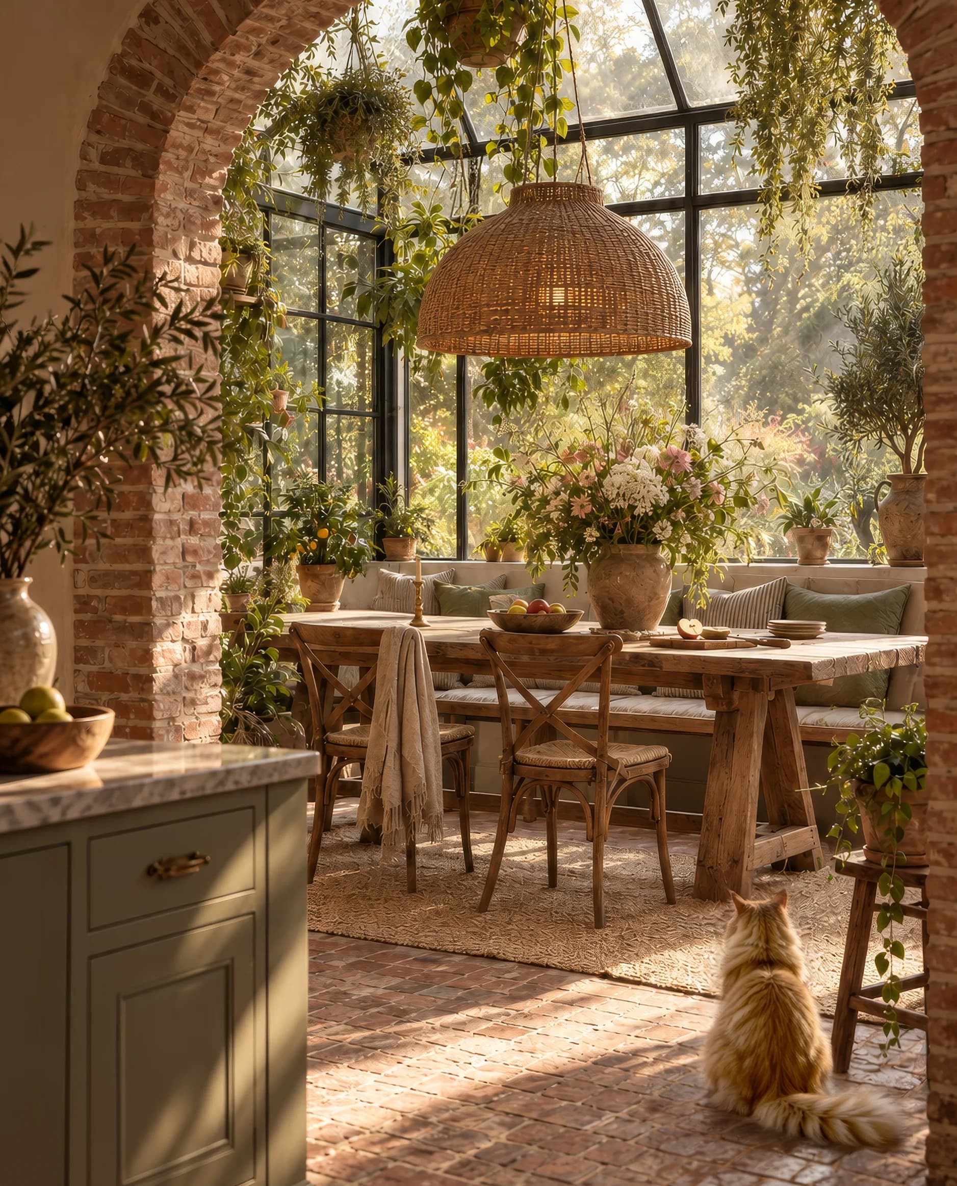 Zimná záhrada | Cozy dining room — Jedáleň
