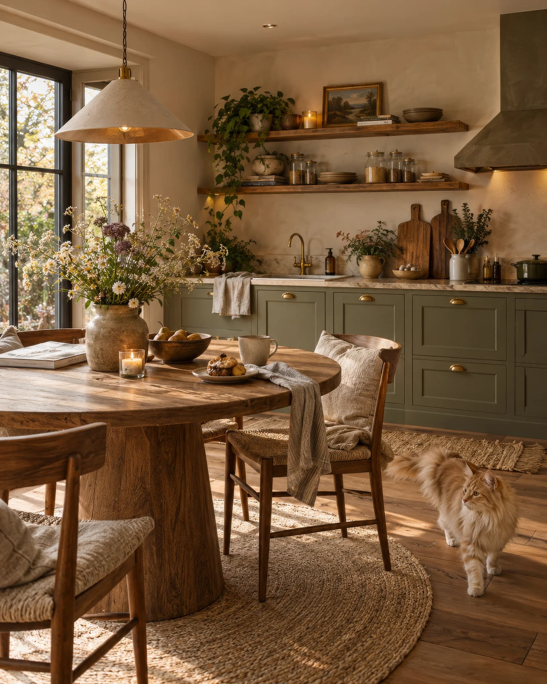 Kuchyňa plná ukľudňujúcich a hrejivých tónov | Kitchen inspiration — Kuchyňa